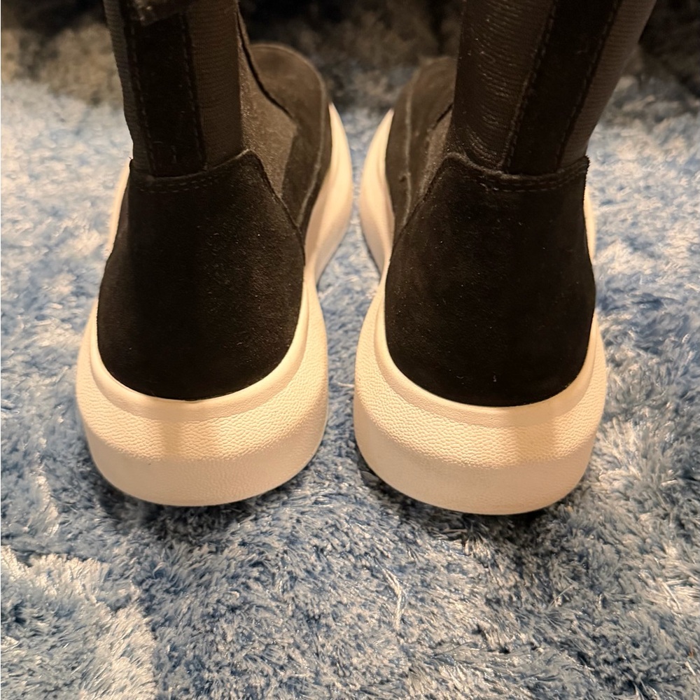 Nurture Rebalance Black Suede High-Top Sneakers - Picture 6 of 15